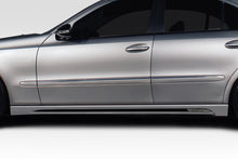 Load image into Gallery viewer, 2003-2009 Mercedes Benz E Class W211 Duraflex Aiming Side Skirt Rocker Panels - 2 Pieces