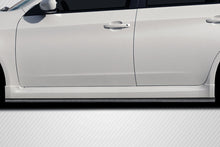 Load image into Gallery viewer, 2008-2010 Subaru Impreza WRX Carbon Creations Ghost Side Skirt Rocker Panel Splitters - 2 Pieces