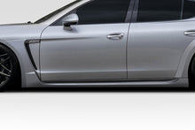 Load image into Gallery viewer, 2010-2013 Porsche Panamera Duraflex Aiming Side Skirt Rocker Panels - 2 Pieces