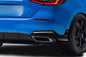 2022-2024 Honda Civic HB Duraflex Merella Rear Lip Add on Spoilers - 2 Pieces