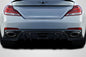 2019-2023 Genesis G70 Carbon Creations Meller Rear Diffuser - 3 Piece