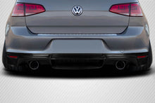 Load image into Gallery viewer, 2015-2021 Volkswagen Golf / GTI Carbon Creations Verella Rear Diffuser - 1 Piece
