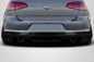 2015-2021 Volkswagen Golf / GTI Carbon Creations Verella Rear Diffuser - 1 Piece