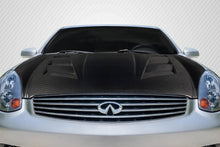 Load image into Gallery viewer, 2003-2007 Infiniti G Coupe G35 Carbon Creations Geo6ix DriTech AM-S Hood - 1 Piece