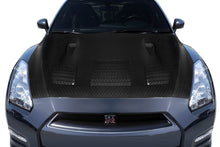 Load image into Gallery viewer, 2009-2016 Nissan GT-R R35 Carbon Creations Geo6ix GT2 Hood - 1 Piece