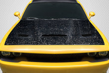 Load image into Gallery viewer, 2008-2023 Dodge Challenger Carbon Creations AeroForge Dritech Hellcat Look Hood - 1 Piece