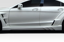 Load image into Gallery viewer, 2012-2018 Mercedes CLS Class W218 Duraflex Vector Wide Body Side Skirt Rocker Panel - 2 Pieces