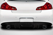 Load image into Gallery viewer, 2010-2015 Infiniti G Sedan G35 G37 Q40 Carbon Creations Avera Rear Diffuser - 1 Piece