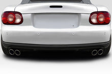 Load image into Gallery viewer, 1999-2005 Mazda Miata Duraflex Mazdaspeed Look Rear Diffuser - 1 Piece