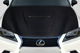 2013-2020 Lexus GS Series G200 GS300 GS350 GS450 GS450H Carbon Creations Alpine Hood - 2 Pieces