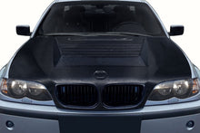 Load image into Gallery viewer, 2002-2005 BMW 3 Series E46 4DR Carbon Creations D-1 Hood - 1 Piece
