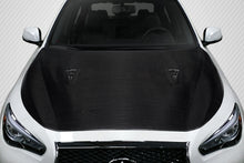 Load image into Gallery viewer, 2014-2023 Infiniti Q50 Carbon Creations GTR Look Hood - 1 Piece