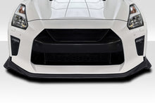 Load image into Gallery viewer, 2017-2021 Nissan GT-R R35 Duraflex Vantix Front Lip Spoiler Air Dam - 1 Piece ( for use with OEM Front Bumper )