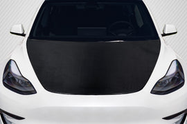 2017-2023 Tesla Model 3 Carbon Creations OEM Look Hood - 1 Piece