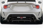 2013-2020 Scion FR-S Toyota 86 Subaru BRZ Duraflex Vantix Rear Bumper Cover - 4 Piece ( Includes Diffuser and canards )