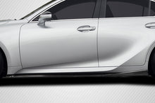 Load image into Gallery viewer, 2021-2025 Lexus IS300 IS350 Carbon Creations Geisha Side Skirt Rocker Panels - 2 Pieces