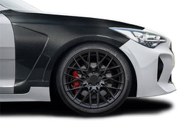 2018-2023 Kia Stinger Carbon Creations Aegis Front Fenders - 2 Pieces