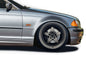 1999-2005 BMW 3 Series E46 4DR Duraflex Alpine Speed Front Fenders ( +30MM ) - 2 Pieces