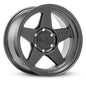 Mickey Thompson Open 5 Black Wheel - 17X9 5X5 BP 4.53in BS -12 Offset 71.6mm Bore - 274270