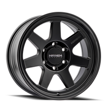 Load image into Gallery viewer, Mayhem 8307 Convoy 17x9 / 5x127 BP / -6mm Offset / 78.1mm Hub Satin Black Wheel