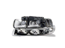 Load image into Gallery viewer, Raxiom 99-02 Chevrolet Silverado 1500 OE Style Headlights/Bumper Lights- Chrome - Clear Lens