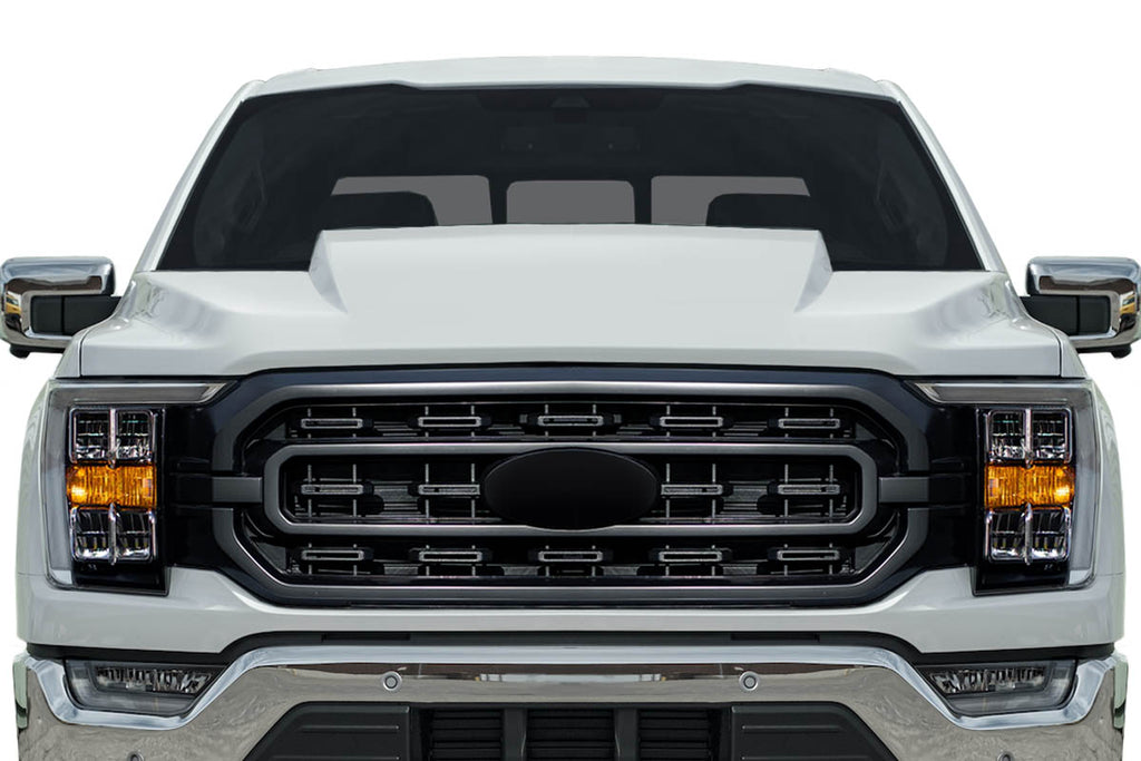 2021-2025 Ford F-150 Duraflex 3" Cowl Look Hood - 1 Piece
