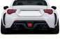 2013-2020 Scion FR-S Toyota 86 Subaru BRZ Duraflex Countersteer Rear Bumper - 1 Piece