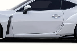 2013-2020 Scion FR-S Toyota 86 Subaru BRZ Duraflex Countersteer Wide Body Side Splitters - 2 Piece