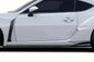 2013-2020 Scion FR-S Toyota 86 Subaru BRZ Duraflex Countersteer Wide Body Side Splitters - 2 Piece