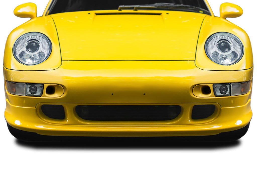 1995-1998 Porsche 911 993 Duraflex Turbo-S OEM Look Front Lip Spoiler Air Dam - 1 Piece