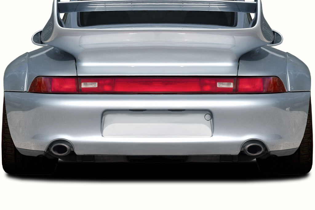 1995-1998 Porsche 911 Turbo 993 Duraflex OEM Look Rear Bumper Cover - 1 Piece