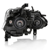 Projector Headlights - Chrome Housing - Clear Lens - Pair