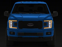 Load image into Gallery viewer, Raxiom 18-20 Ford F-150 CXR Series LED Headlights with Amber DRL- Black Housing- Clear Lens