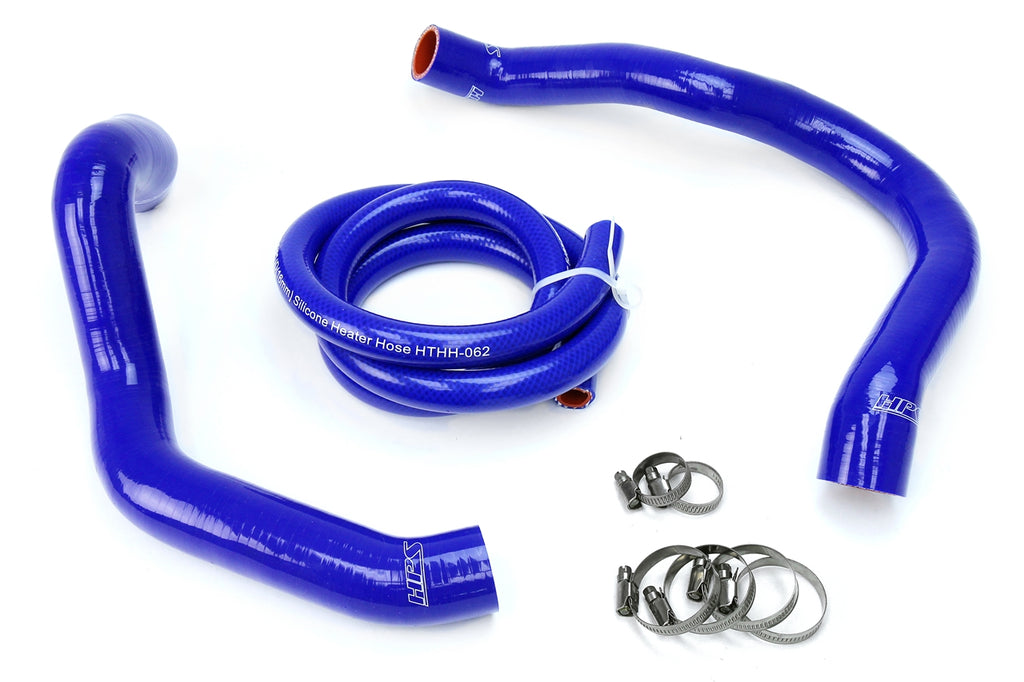 HPS Performance Silicone Hose Kit - Radiator and Heater Hose 57-1338-BLUE
