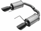 Roush 2015 Mustang V6 / EcoBoost Black Tip Axle Back Exhaust