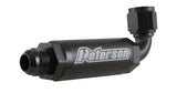 Peterson Fluid Systems Scavenge Filter -8AN 90 Degree