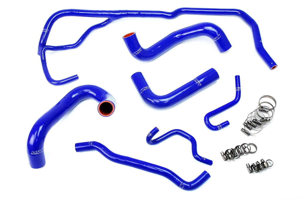 HPS Performance Silicone Hose Kit - Radiator Hose 57-1725-BLUE