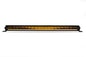 DV8 Offroad 20in Halo Elite Single Row Light Bar with Accent Light - White/Amber
