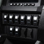 sPOD 2022+ Polaris RZR Pro R BantamX Switch Panel Kit - Red