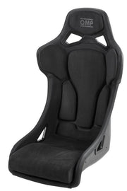 OMP RT Seat - Leather & Alcantara Black