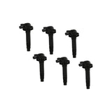 Ignition Coil - Super Coil series - 2007-2016 Ford 3.5L/3.7L V6, Black, 6-pack