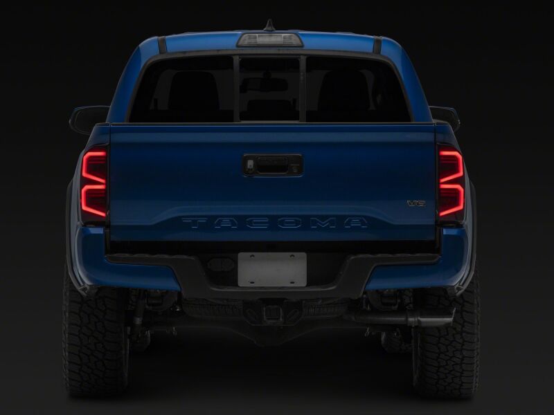 Raxiom 16-23 Toyota Tacoma ST LED Tail Lights- Black Housing- Smoked Lens