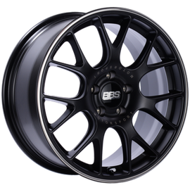 BBS CH-R 19x10 5x130 ET38 CB71.6 Satin Black - 82mm PFS/Clip Req.