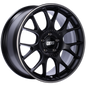 BBS CH-R 19x10 5x130 ET38 CB71.6 Satin Black - 82mm PFS/Clip Req.