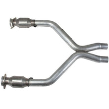 Load image into Gallery viewer, Ford Mustang V6 High Flow Catted Short X-Pipe 11-14