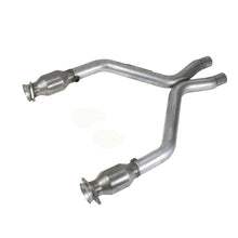Load image into Gallery viewer, Ford Mustang V6 High Flow Catted Short X-Pipe 11-14