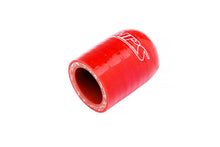 Load image into Gallery viewer, HPS 1/4" High Temperature Reinforced Red Silicone Coolant Cap Bypass Heater 6.5mm