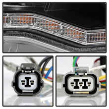 Load image into Gallery viewer, Spyder 08-17 Mitsubishi Lancer EVO 10 Projector Headlights - Black (PRO-YD-ML08V2HIDSI-SEQ-BK)