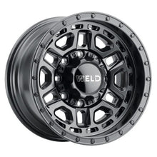 Load image into Gallery viewer, Weld Off-Road Crux 17x9in / 5x114.3 BP / ET 0 / 78.1mm Bore - Satin Black Wheel