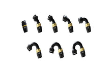 Load image into Gallery viewer, GReddy AN04 STRAIGHT HOSE END SWIVEL BLACK/GOLD ANODIZED